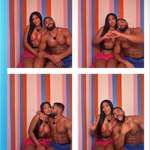 Outcast Tiata Bikini Top Pink Shimmer